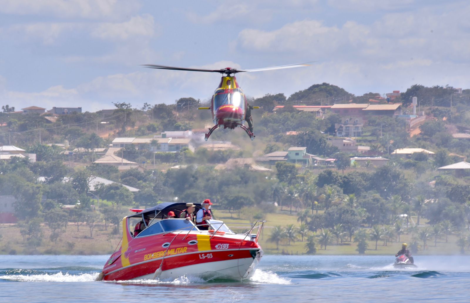 Corpo de Bombeiros contará com postos de apoio e fará monitoramento de lagos, rios e represas